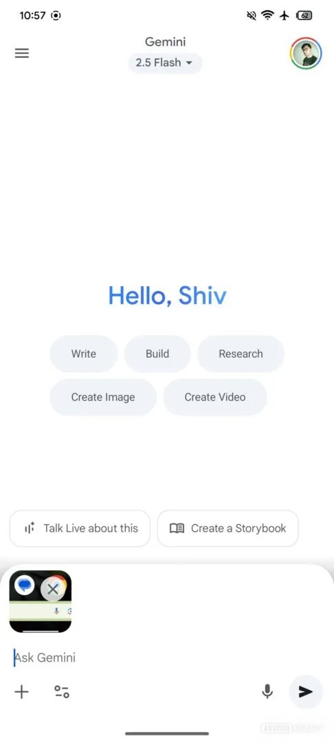 google gemini storybook