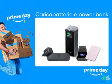 offerte caricabatterie e power bank Amazon Prime Day 2025