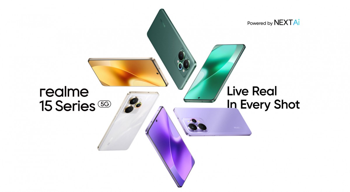 la famiglia dei realme 15 232 ufficiale con una batteria gigantesca e tanta ia