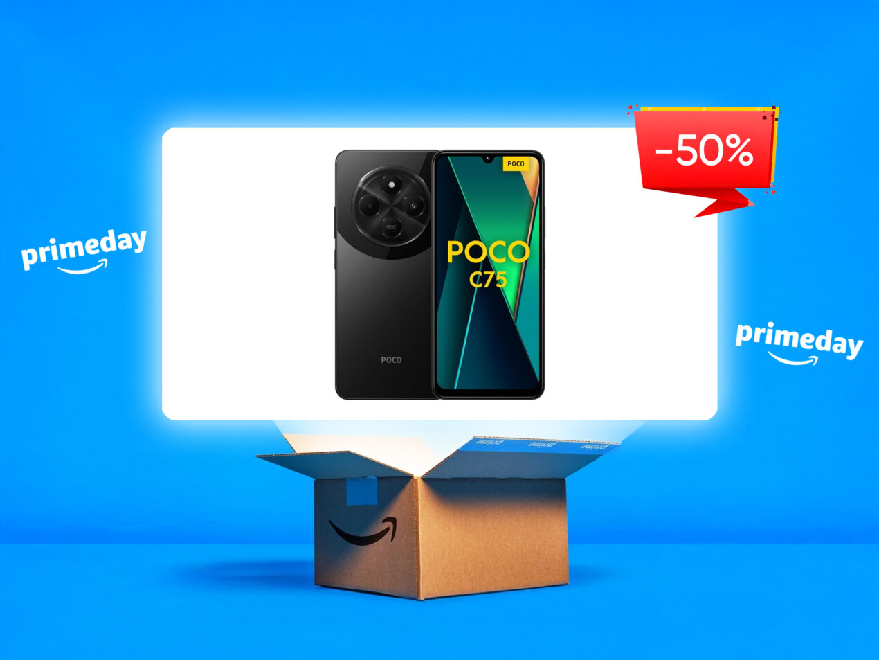 Questo smartphone sotto i 100€ sorprende, e col Prime Day costa ancora di meno!