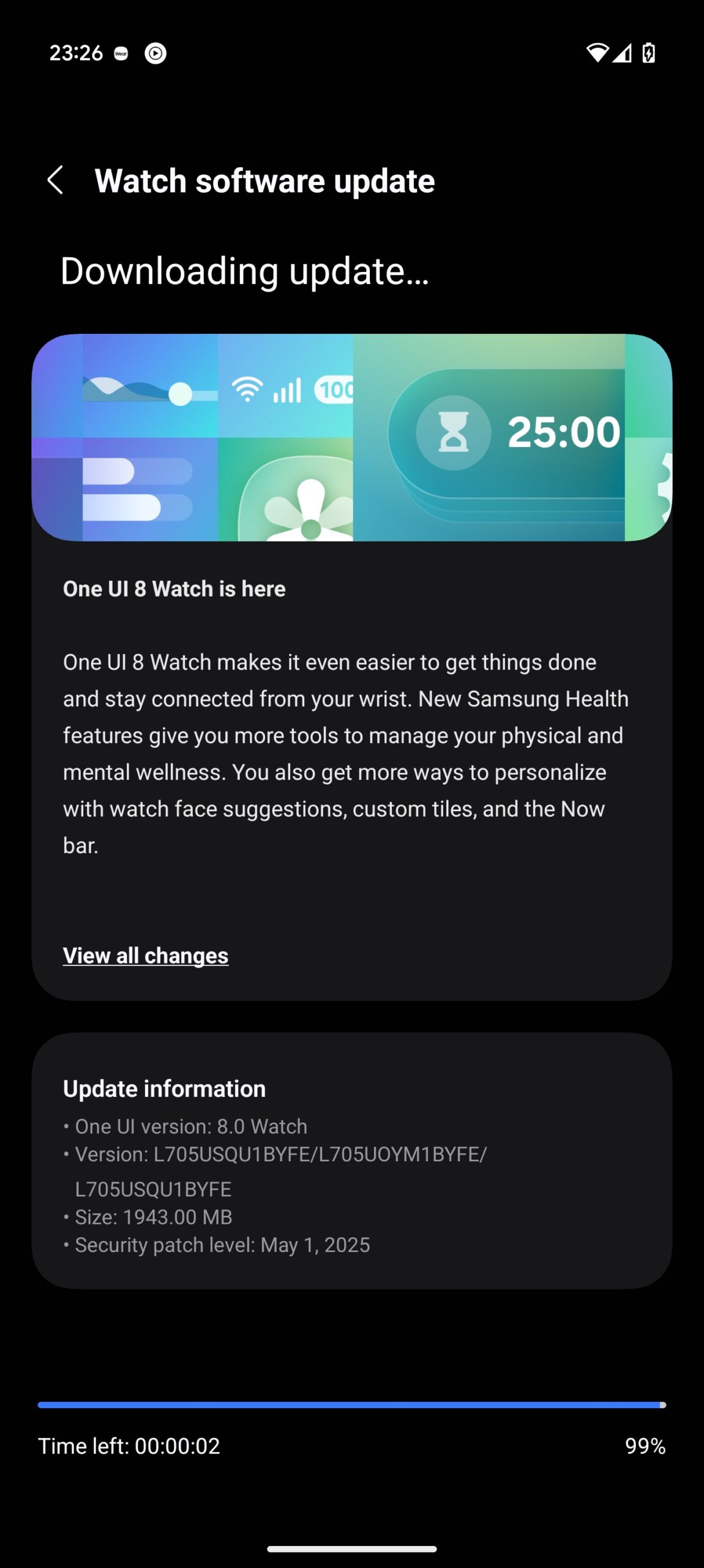 samsung galaxy watch ultra one ui 8 watch