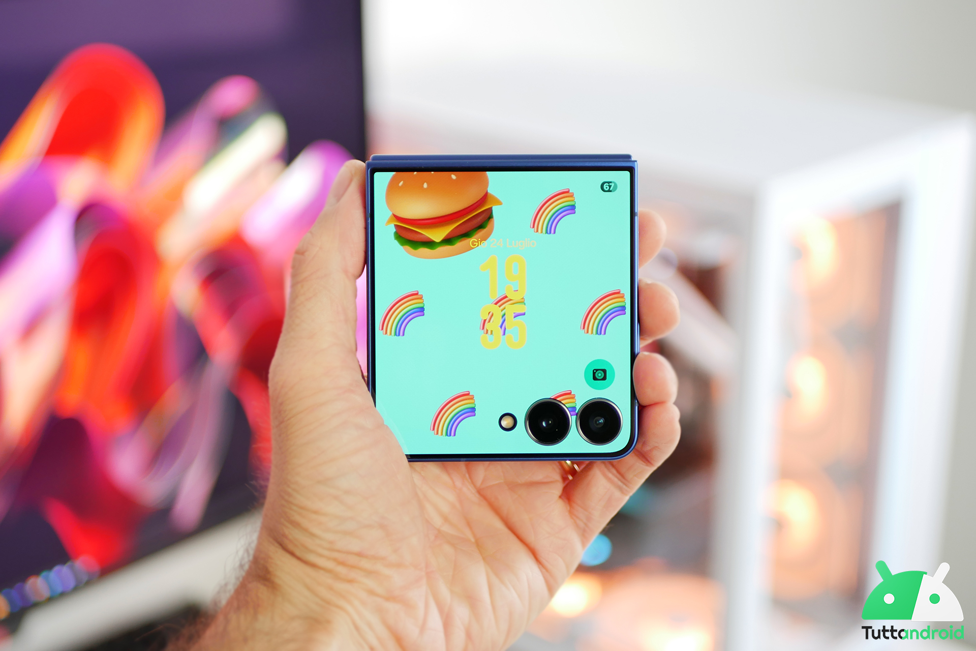 samsung galaxy z flip 7 display esterno