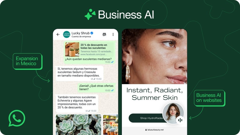 whatsapp business ia