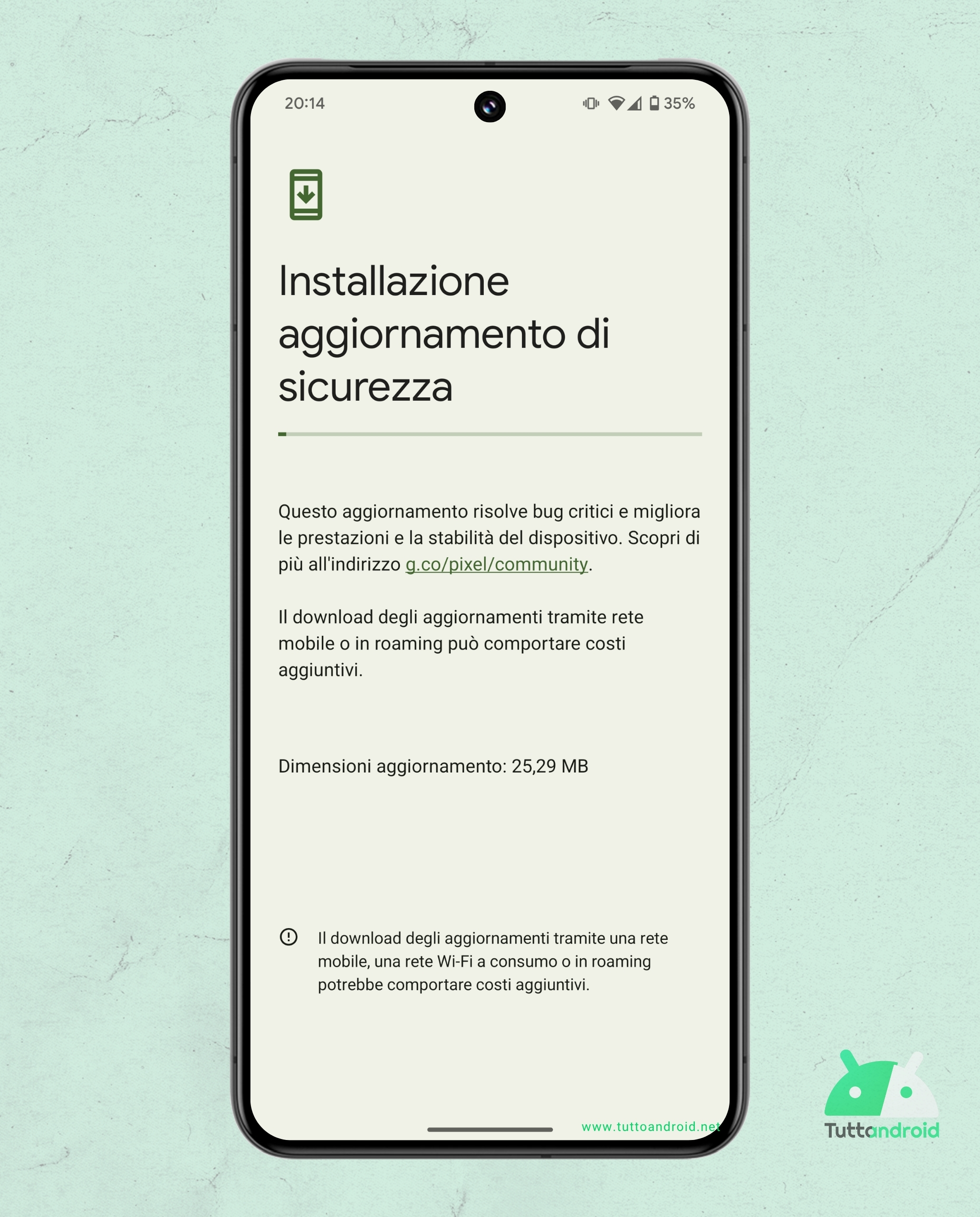 20250805 Android 16 - Patch di agosto 2025 - Google Pixel 8 Pro tta
