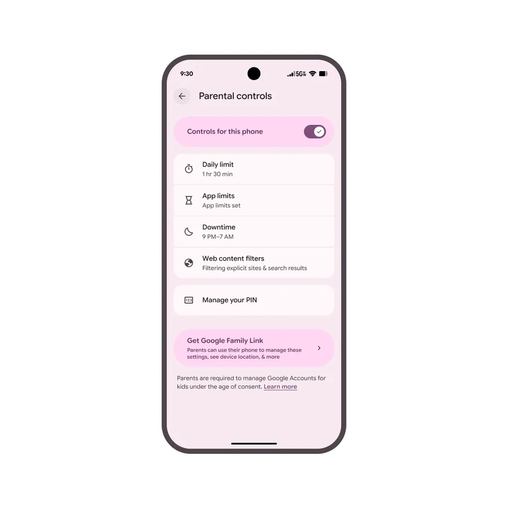 Android Parental Control