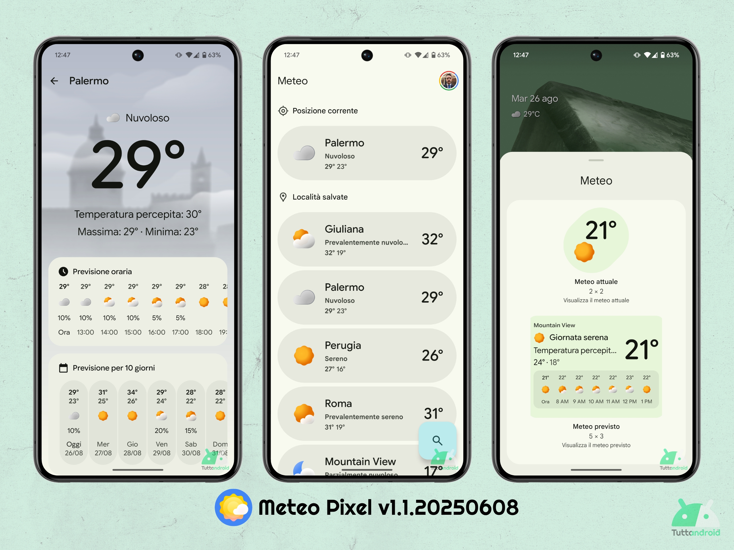 App agosto 2025 - Meteo Pixel v1.1.20250608 M3E