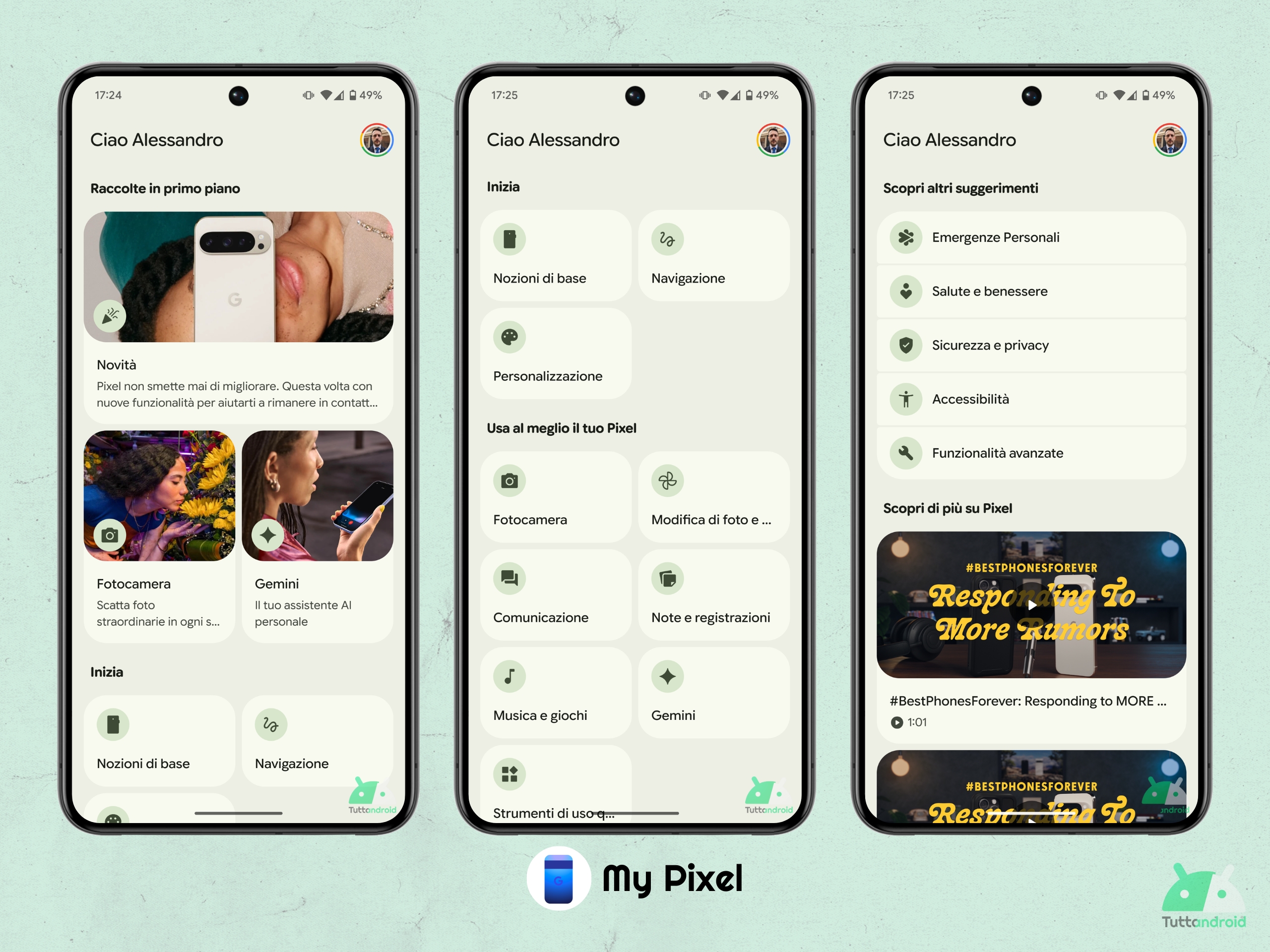 App agosto 2025 - My Pixel UI Italia