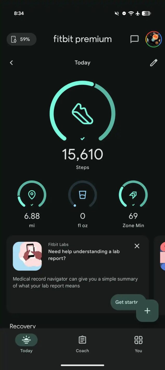 Fitbit tema scuro-1