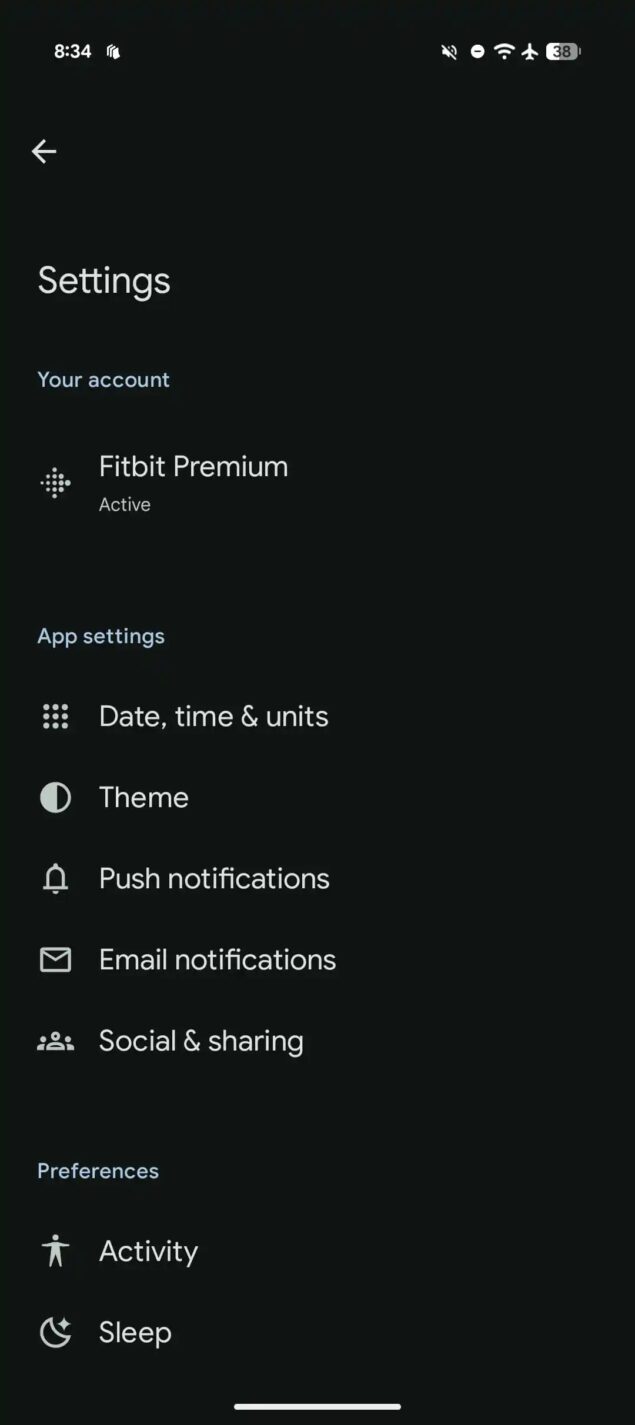 Fitbit tema scuro-4