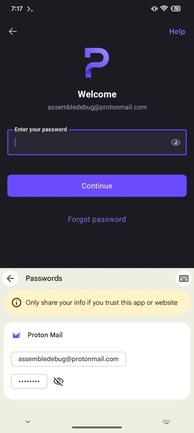 Gboard funzione Autofill with Google-5