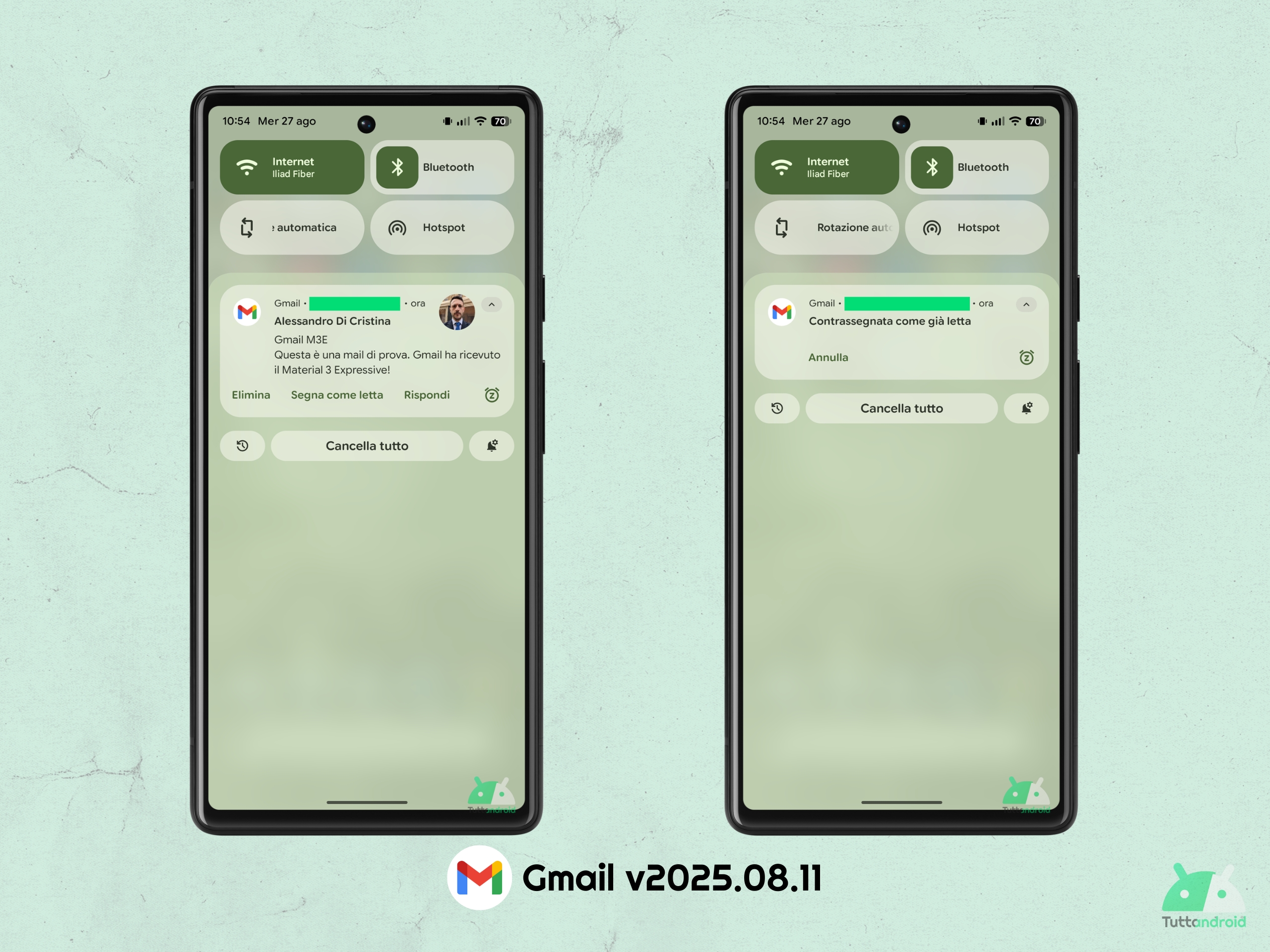 Gmail v2025.08.11 - Funzione segna come letta