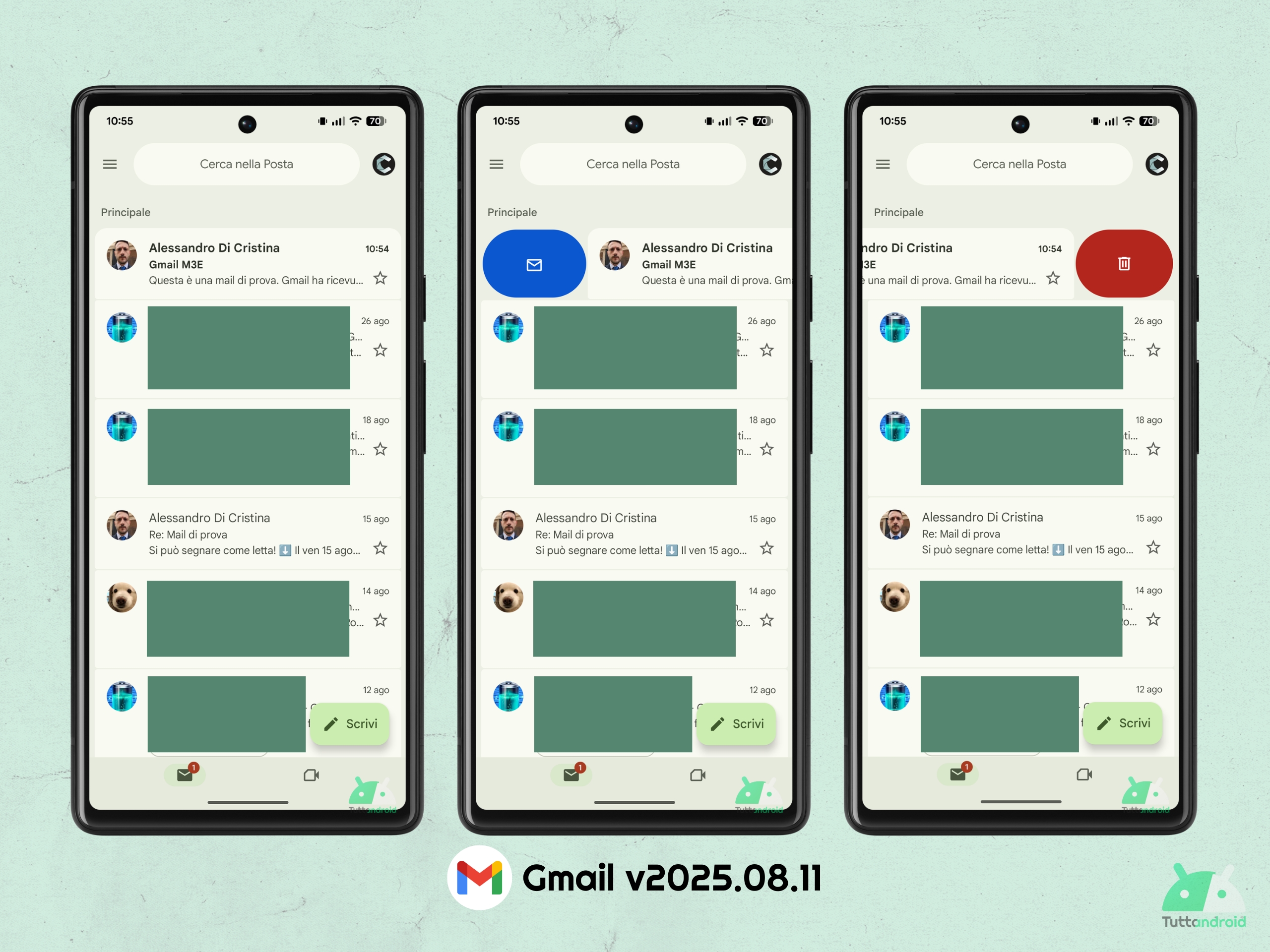 Gmail v2025.08.11 - Redesign UI M3E