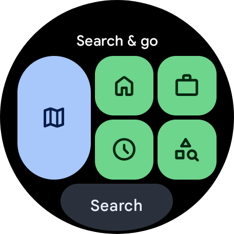 Google Pixel Watch 3 - Google Maps per Wear OS - Tile M3E