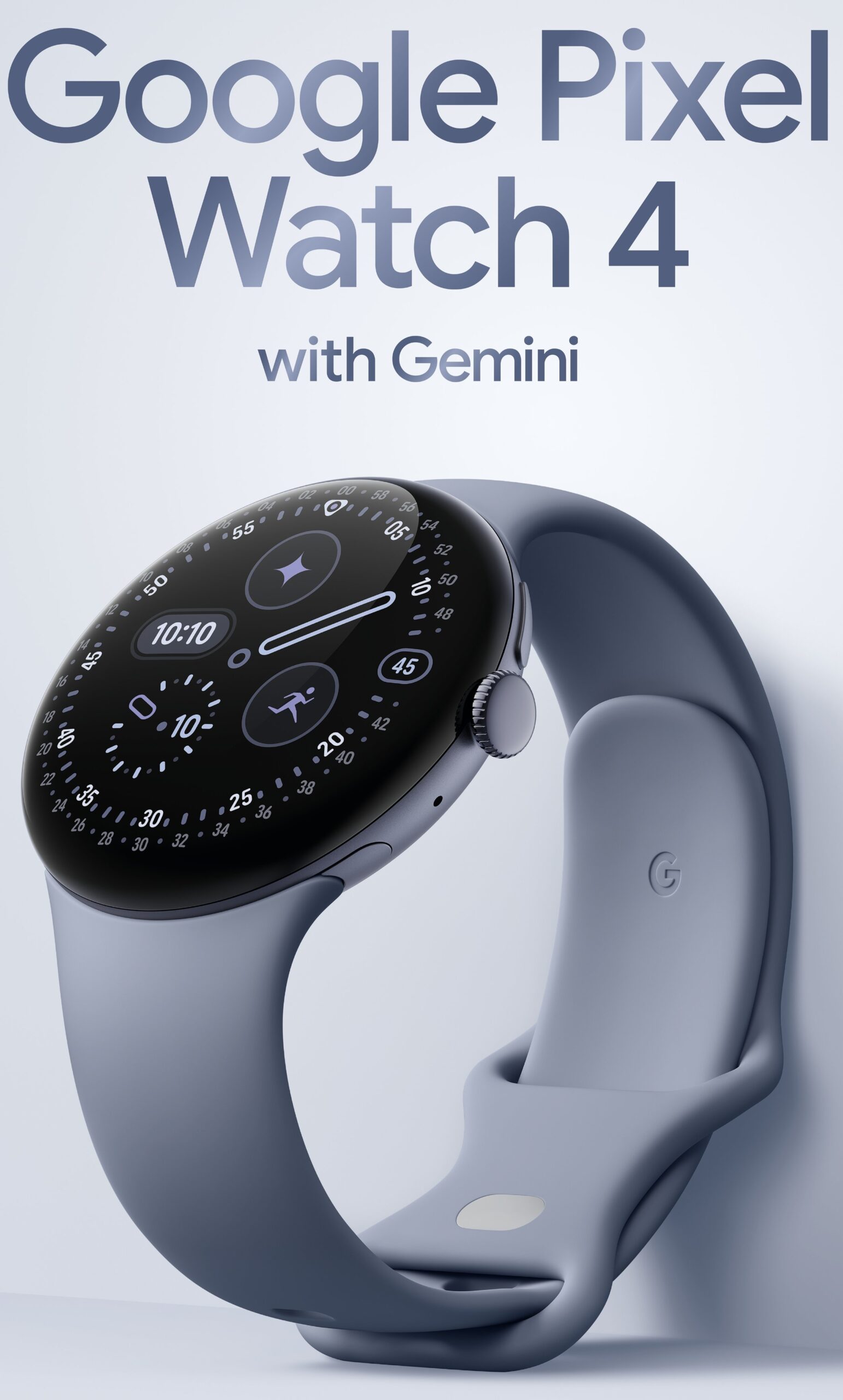 Google Pixel Watch 4 with Gemini poster evleaks