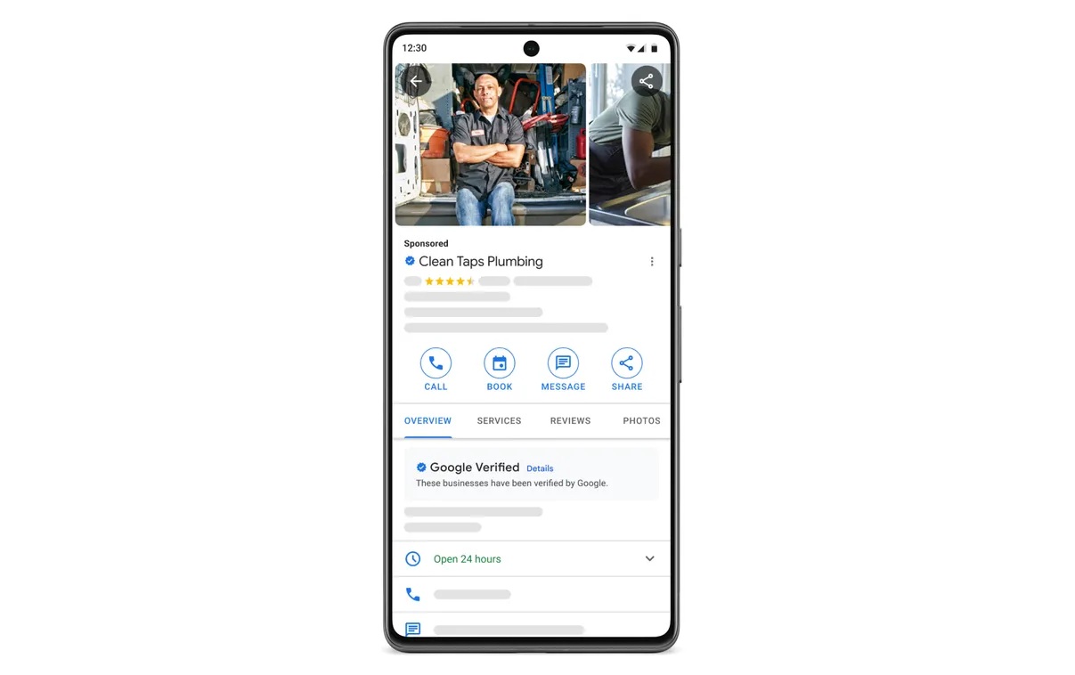 Google Verified badge