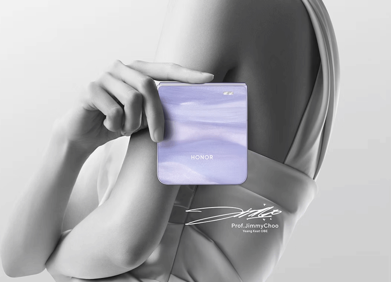 HONOR Magic V Flip2 è ufficiale con design firmato Jimmy Choo e doppio OLED LTPO