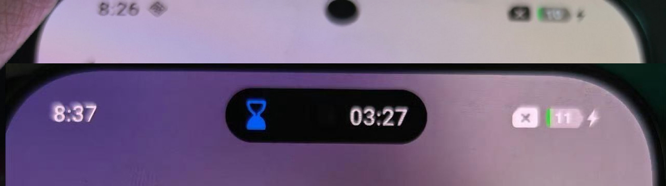 HyperOS 3 nuova icona della batteria e Live Updates