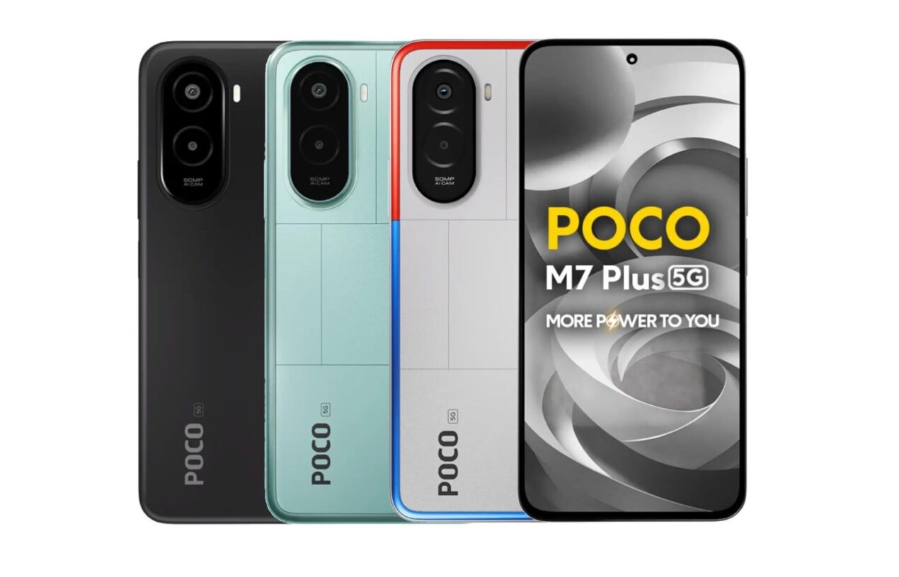 POCO M7 Plus 5G è ufficiale con un enorme display