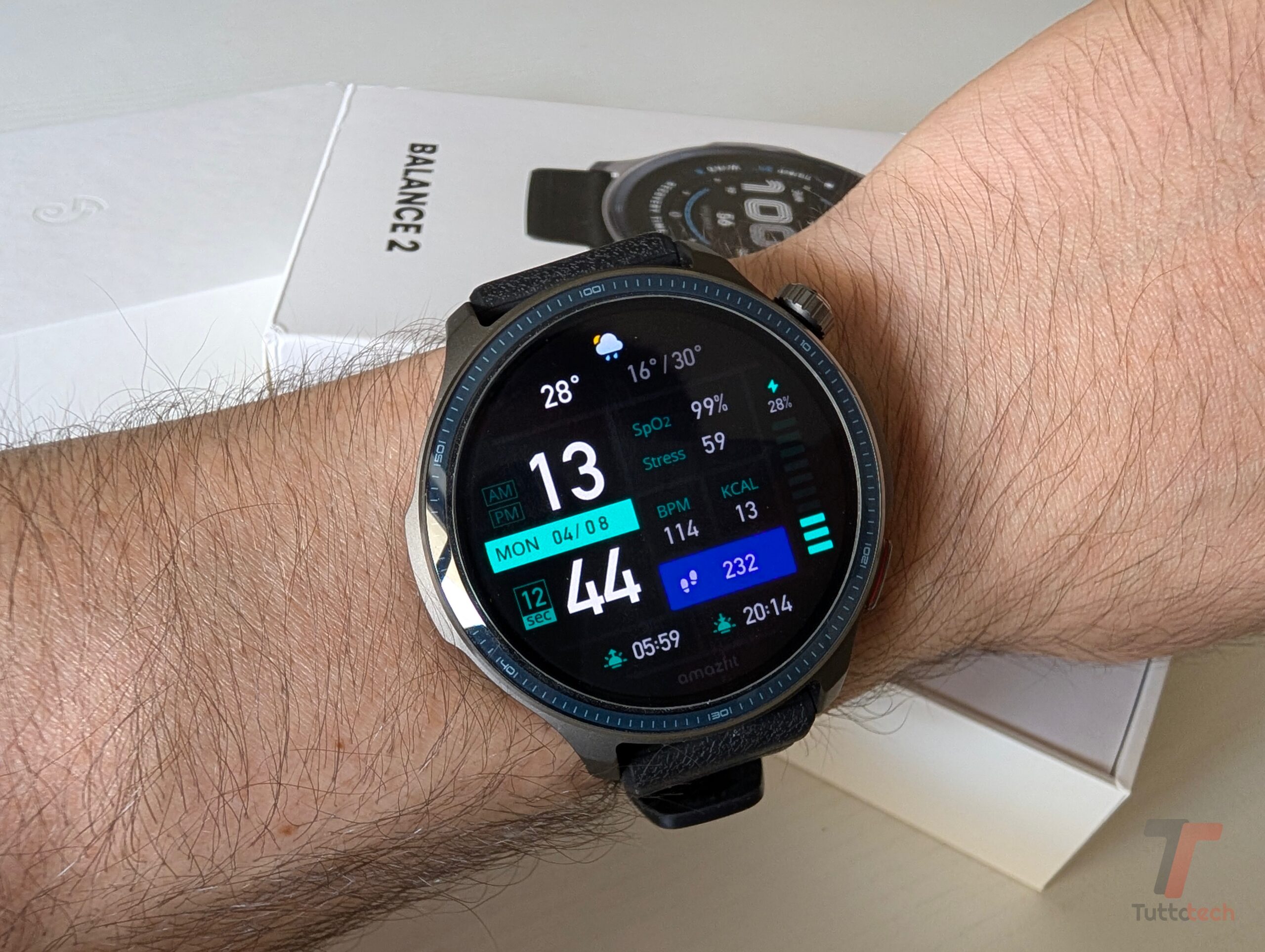amazfit aggiorna balance 2 aggiungendo il biocharge e helio strap ecco le tante novit224