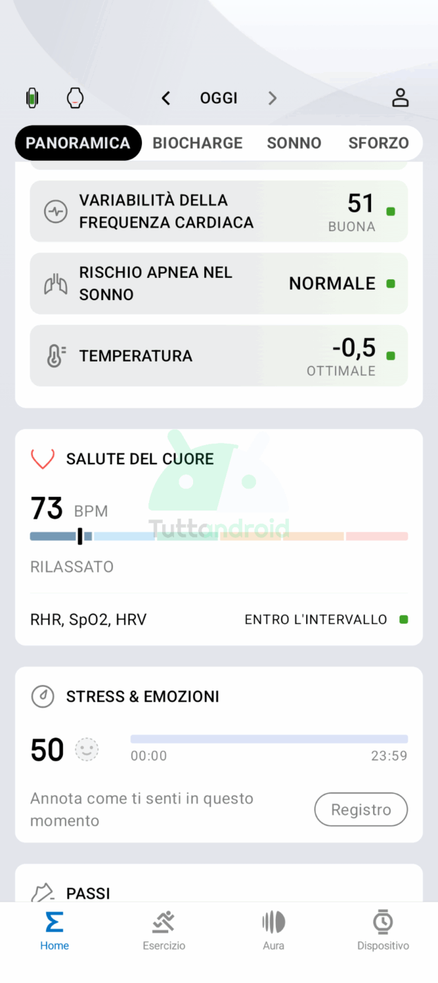novità aggiornamento Zepp 9.10.2
