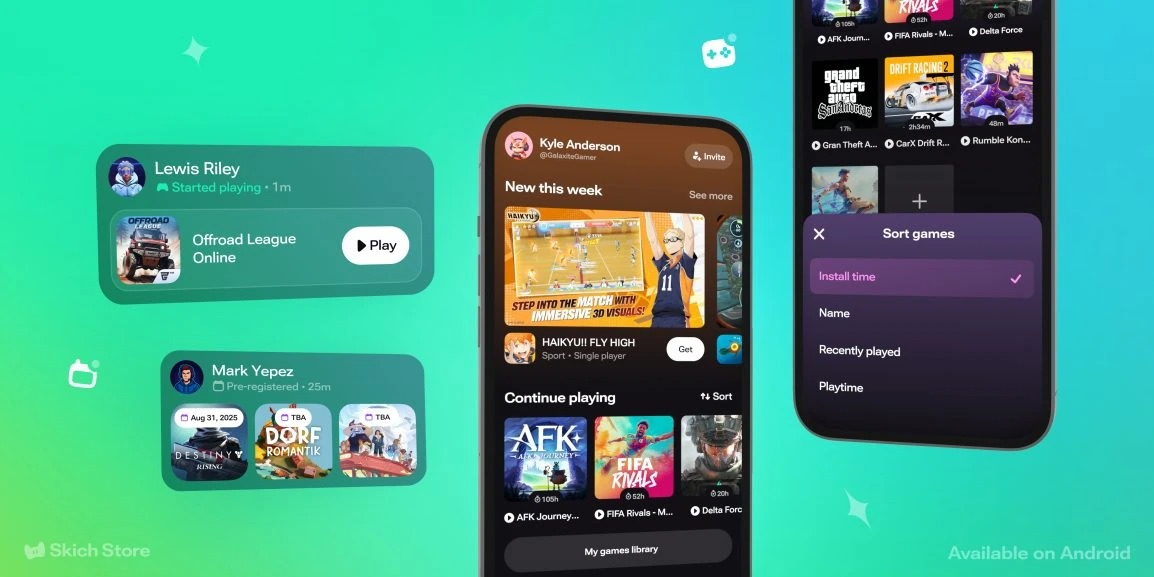 lo skich store 232 la nuova alternativa al google play store per i giochi o almeno lo sar224