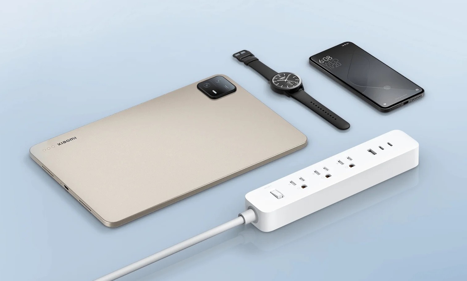 Xiaomi lancia una ciabatta “tutto in uno” in Europa con tre prese e ricarica USB C