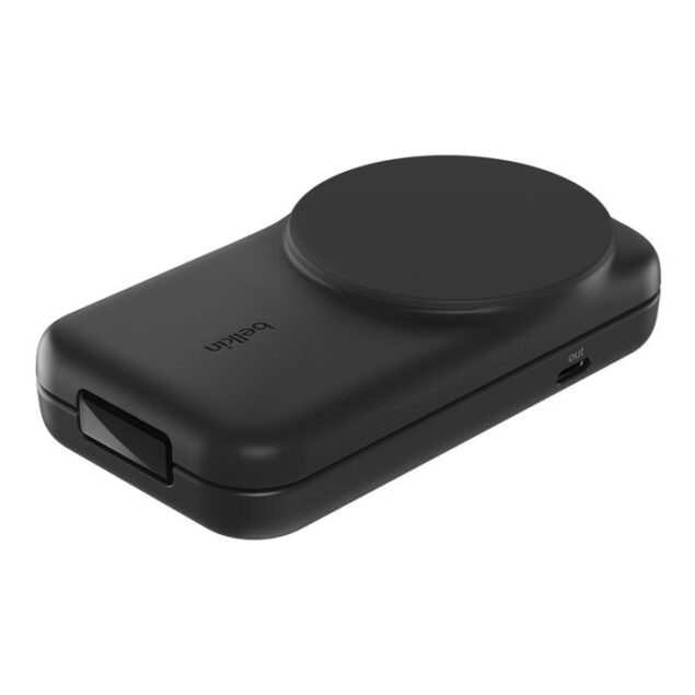 Caricabatteria wireless magnetico pieghevole 2 in 1 con Qi2 da 25 W Belkin