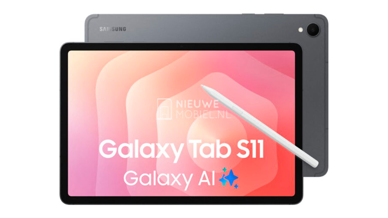 i render di samsung galaxy tab s11 svelano un design famigliare