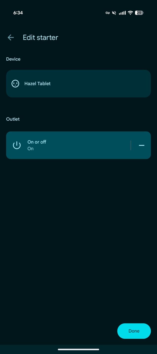 google home editor automazioni
