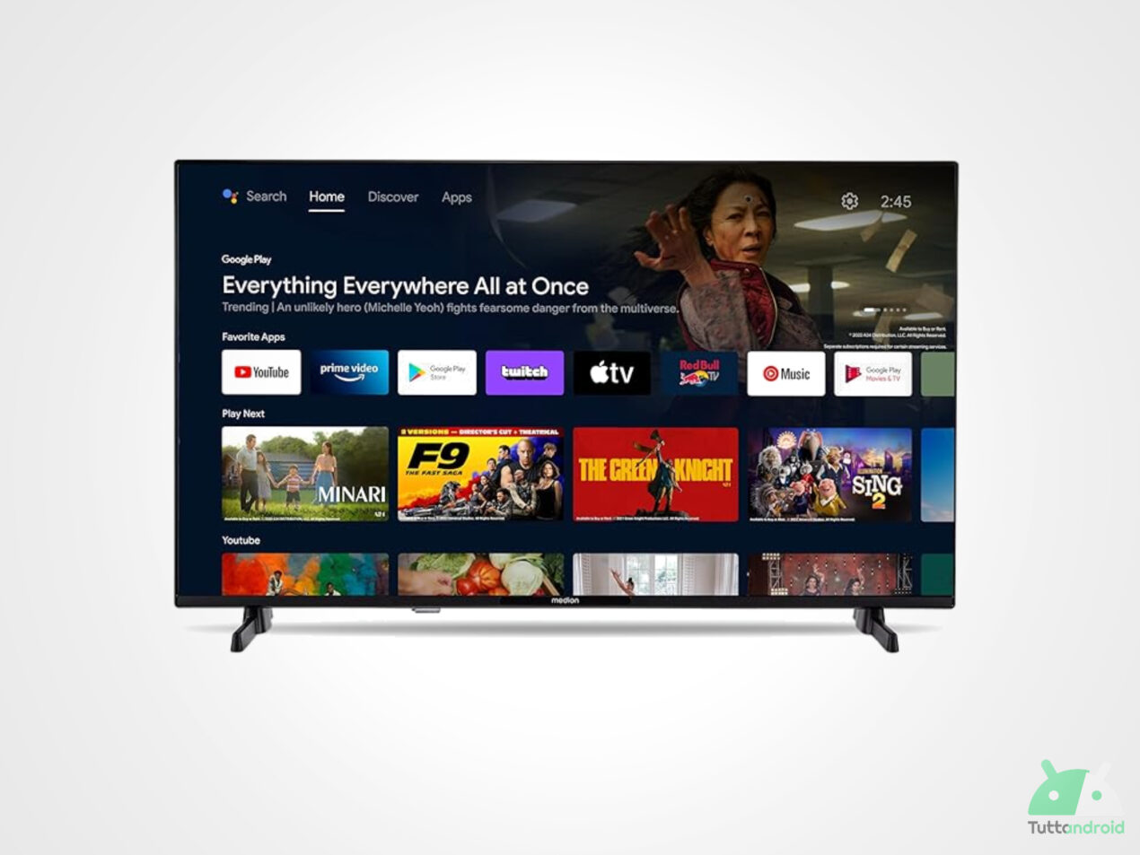 Smart TV Medion da 32” con Android TV a soli 129€: occasione imperdibile su Amazon