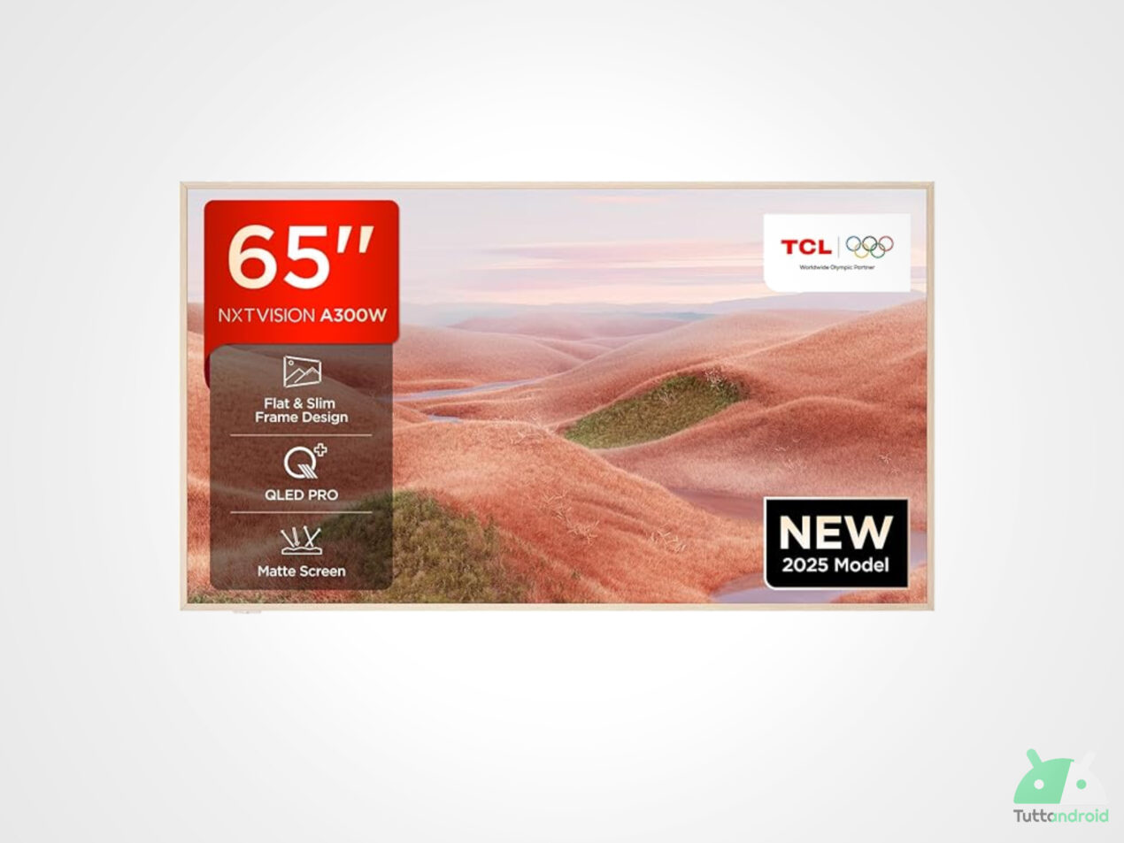 Questa Google TV QLED 4K UHD da 65 pollici è in super offerta su Amazon: 50% sul listino