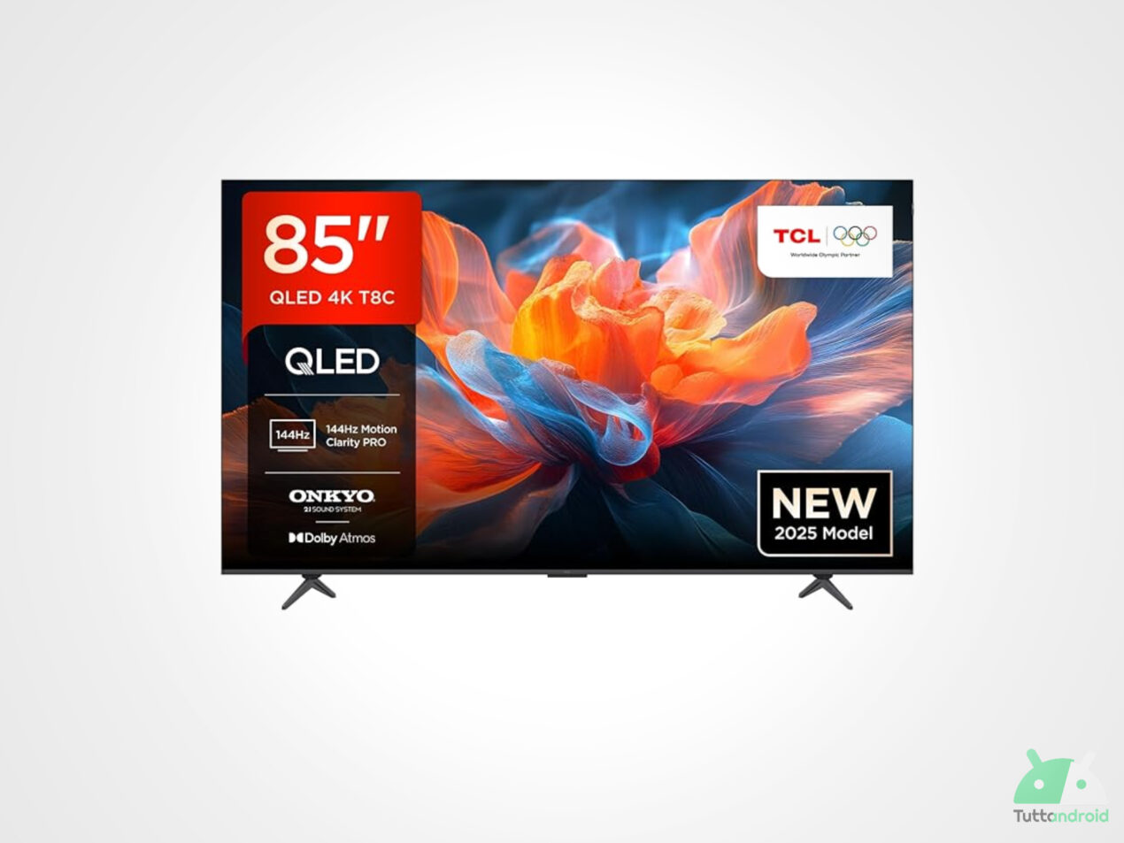 Meno di 740€ per questa Google TV TCL da ben 85