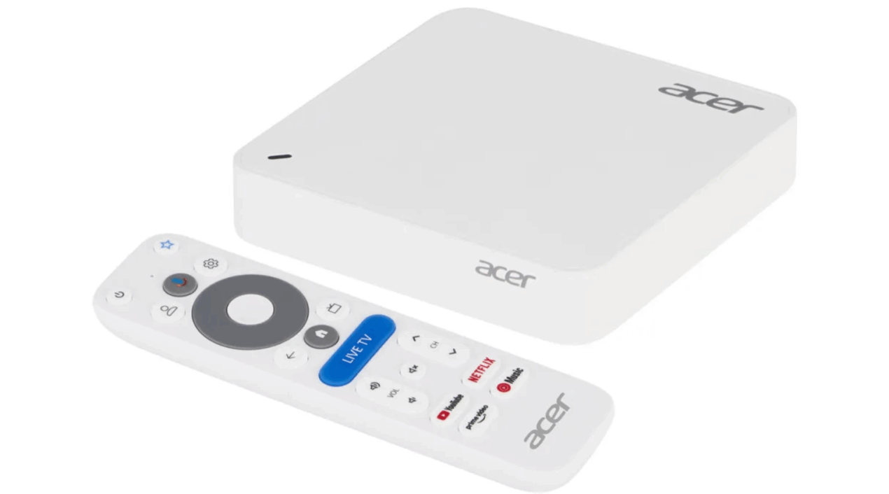 Acer lancia un box 4K con Google TV e tante porte