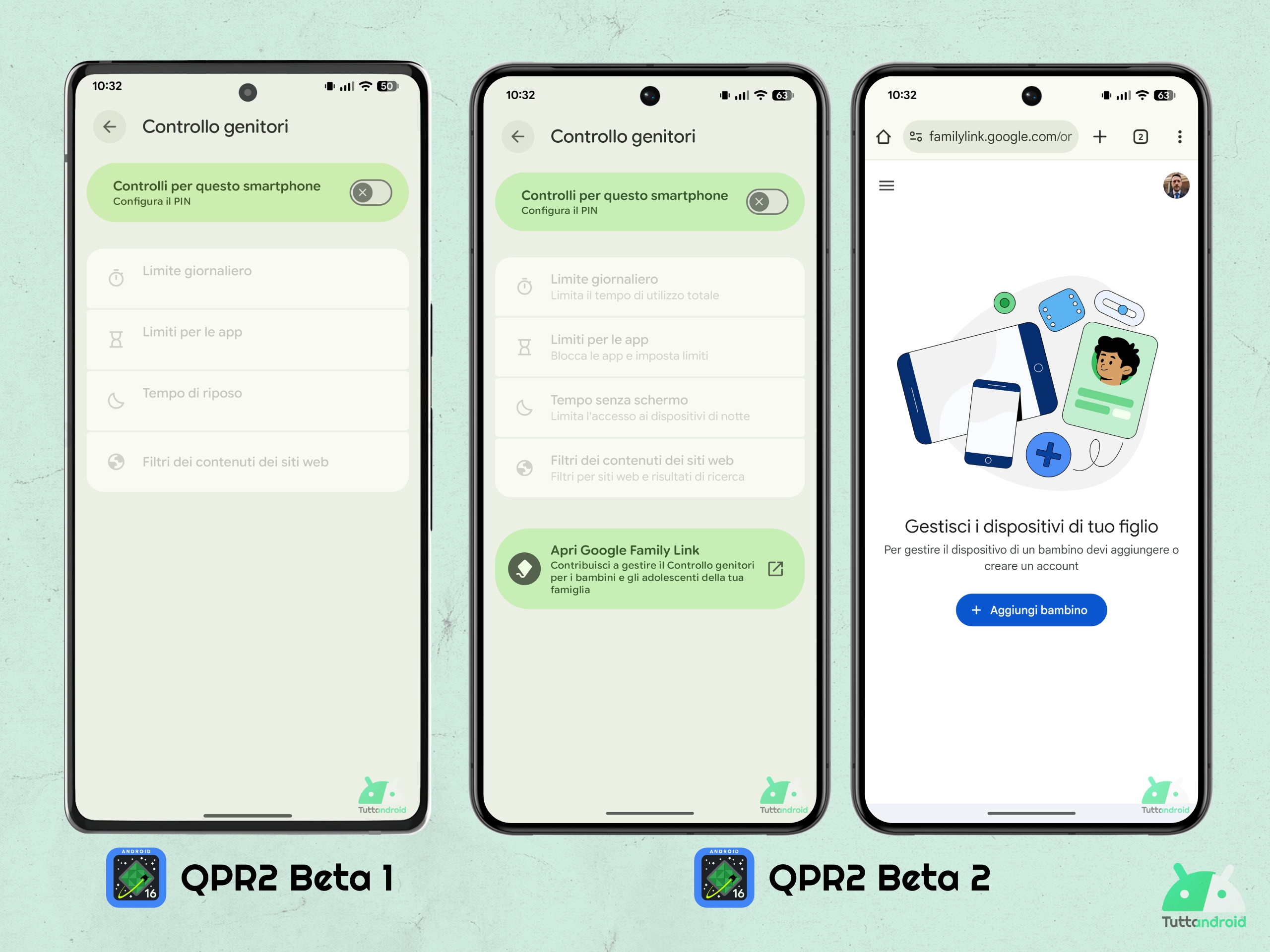 Android 16 QPR2 - Beta 2 - Impostazioni - Controllo genitori