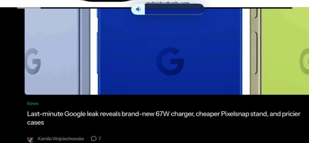 Cursore volume Android posizione orizzontale-2
