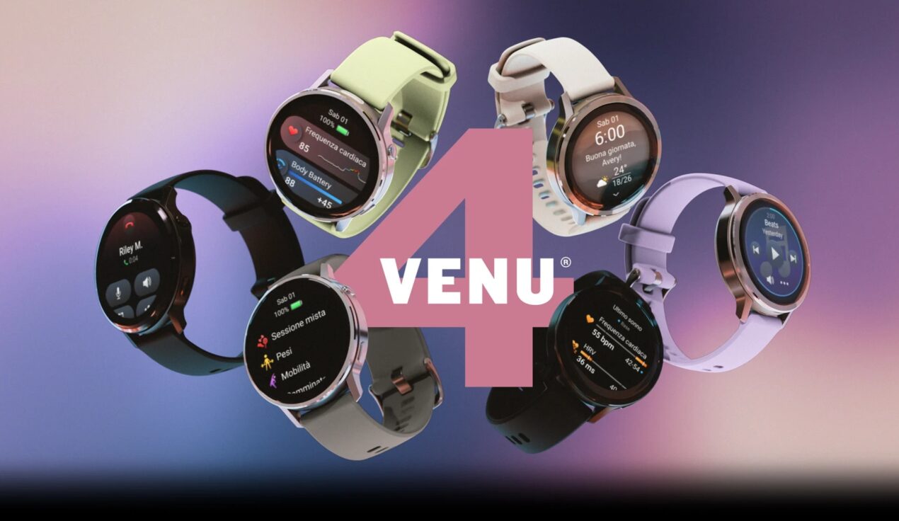 Garmin ha presentato i nuovi Venu 4, Instinct Crossover AMOLED e Bounce 2