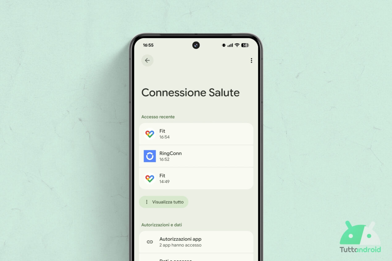 Android potrebbe presto monitorare i sintomi medici con Connessione Salute