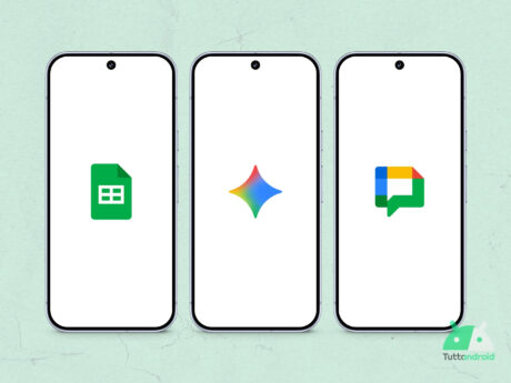 Google Fogli - Google Chat - Gemini in Workspace