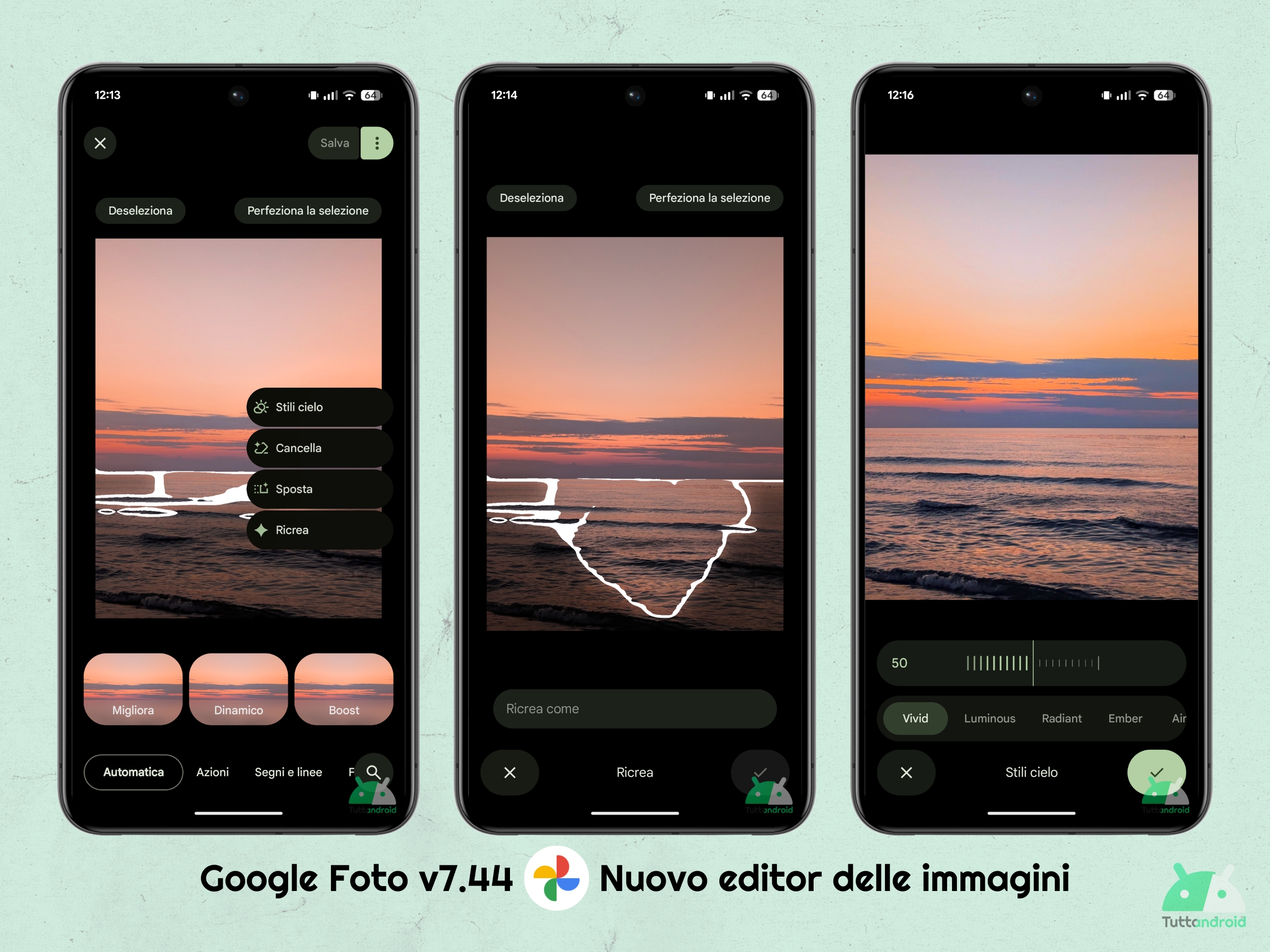 Google Foto v7.44 - Nuovo editor immagini