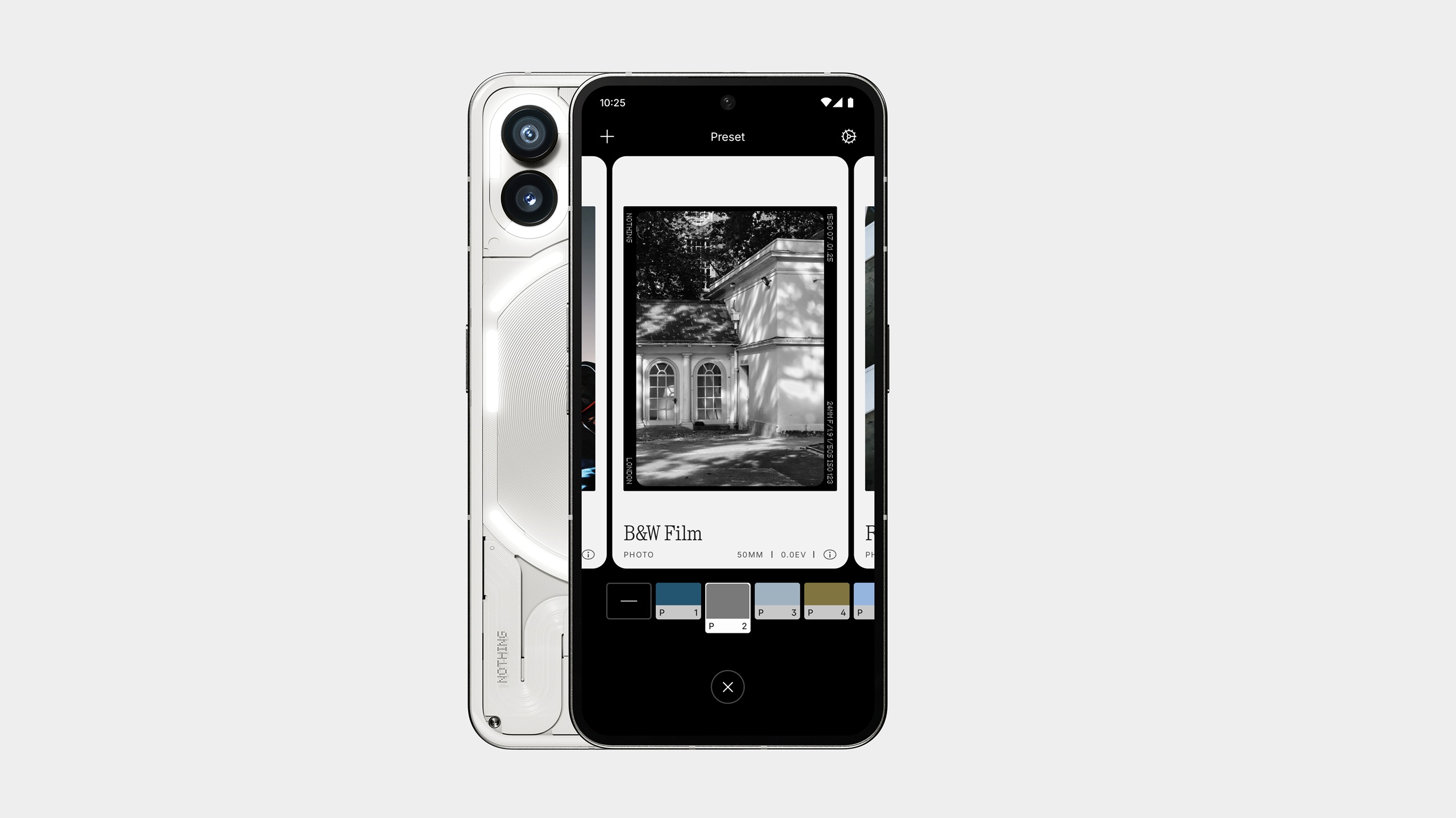 Nothing Phone (2) - Preset fotocamera uff