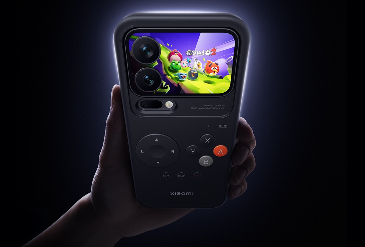 Una custodia console retrò con giochi integrati per i nuovi Xiaomi 17 Pro e 17 Pro Max
