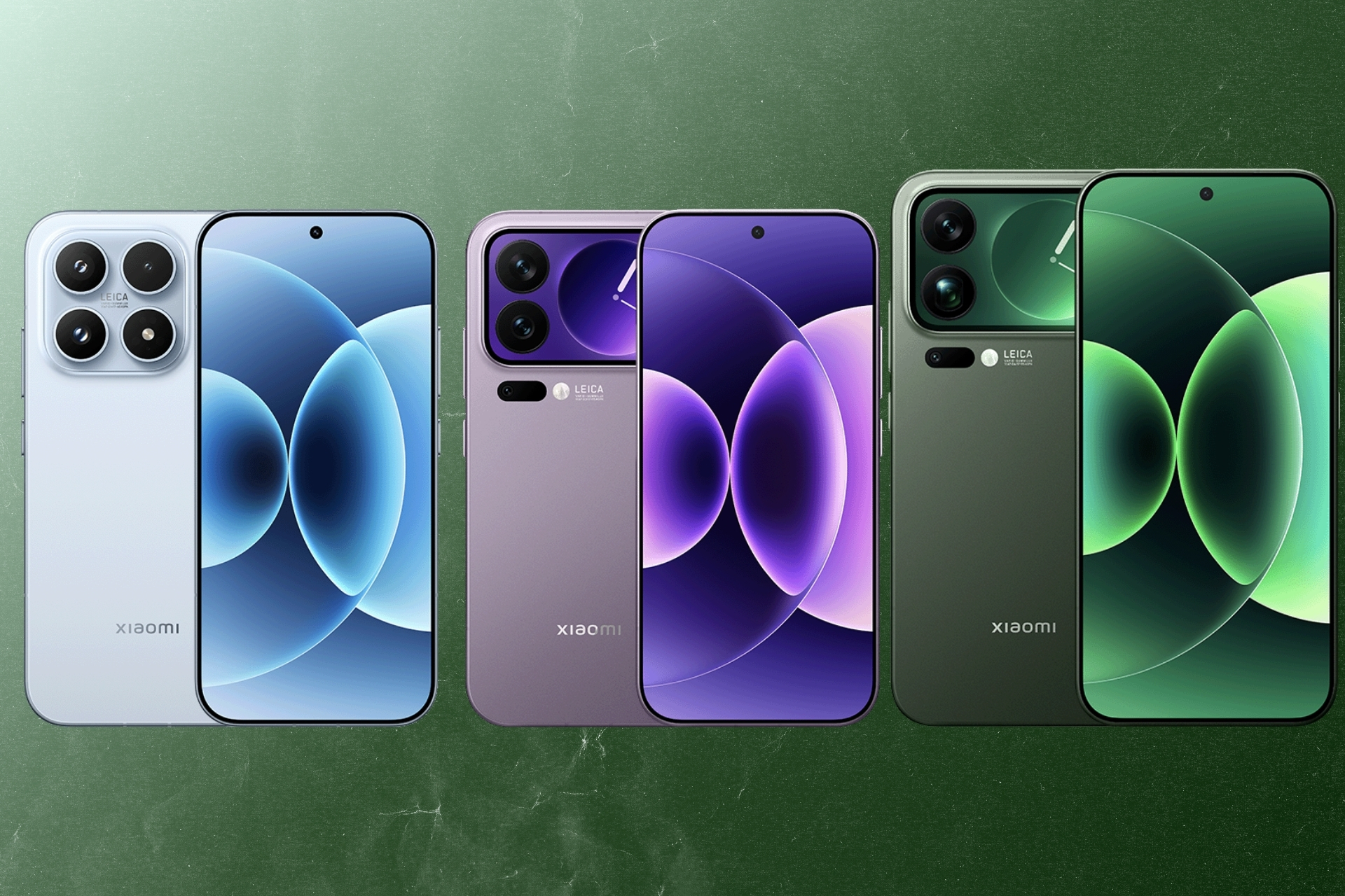 Xiaomi 17, Xiaomi 17 Pro e Xiaomi 17 Pro Max cn