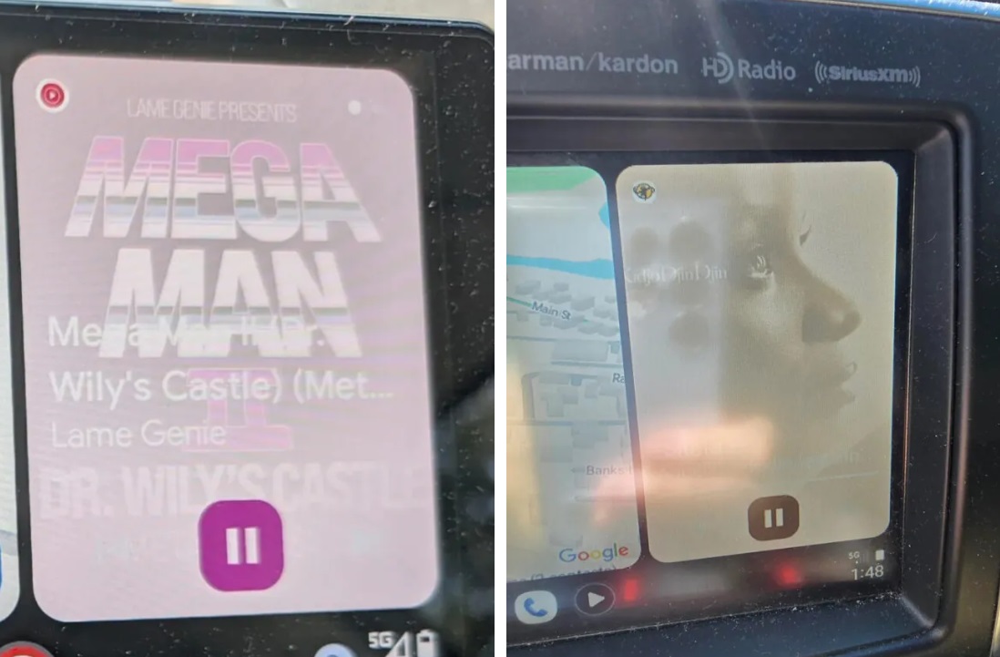 display android auto