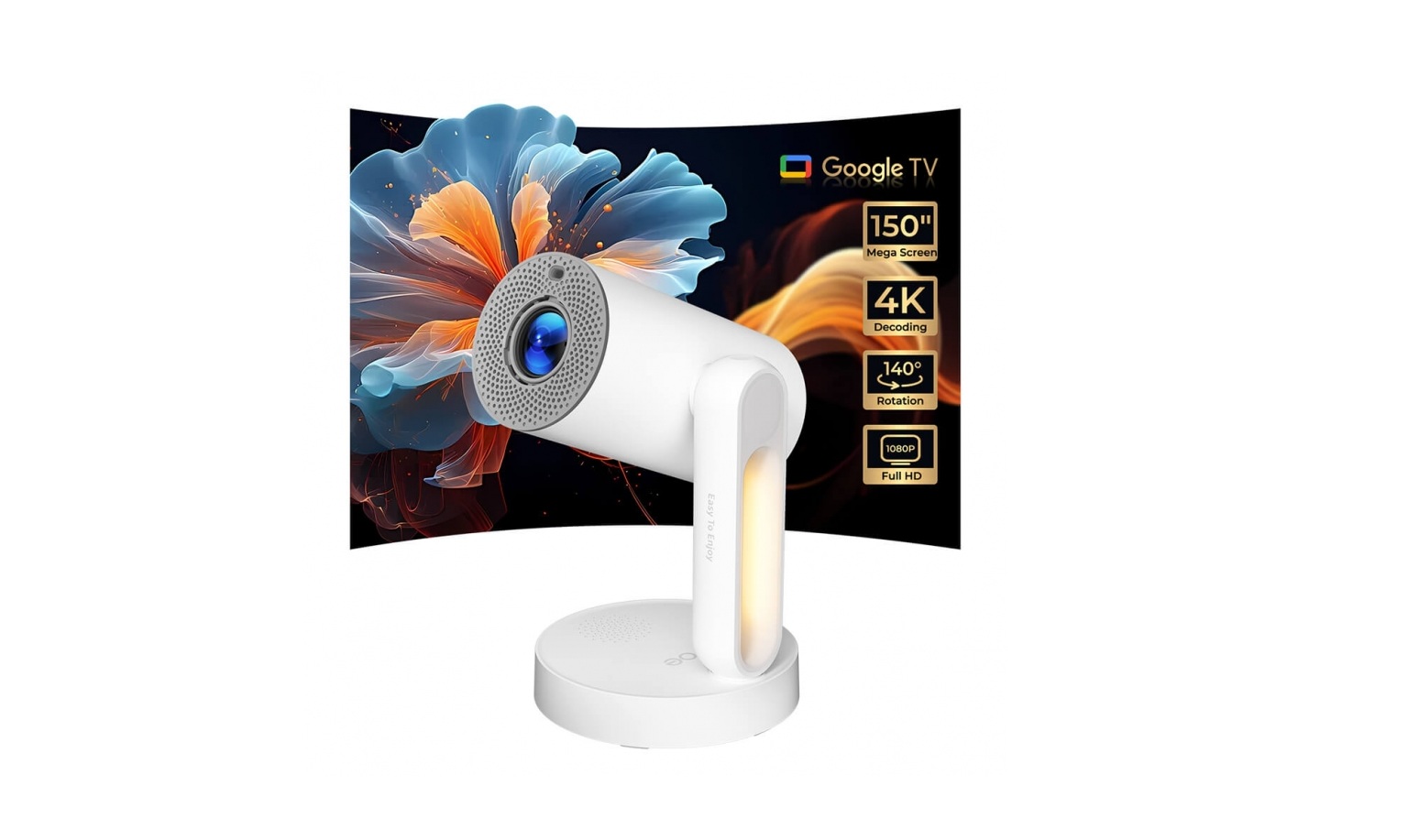 ETOE Starfish Plus: super prezzo per il proiettore compatto con Google TV