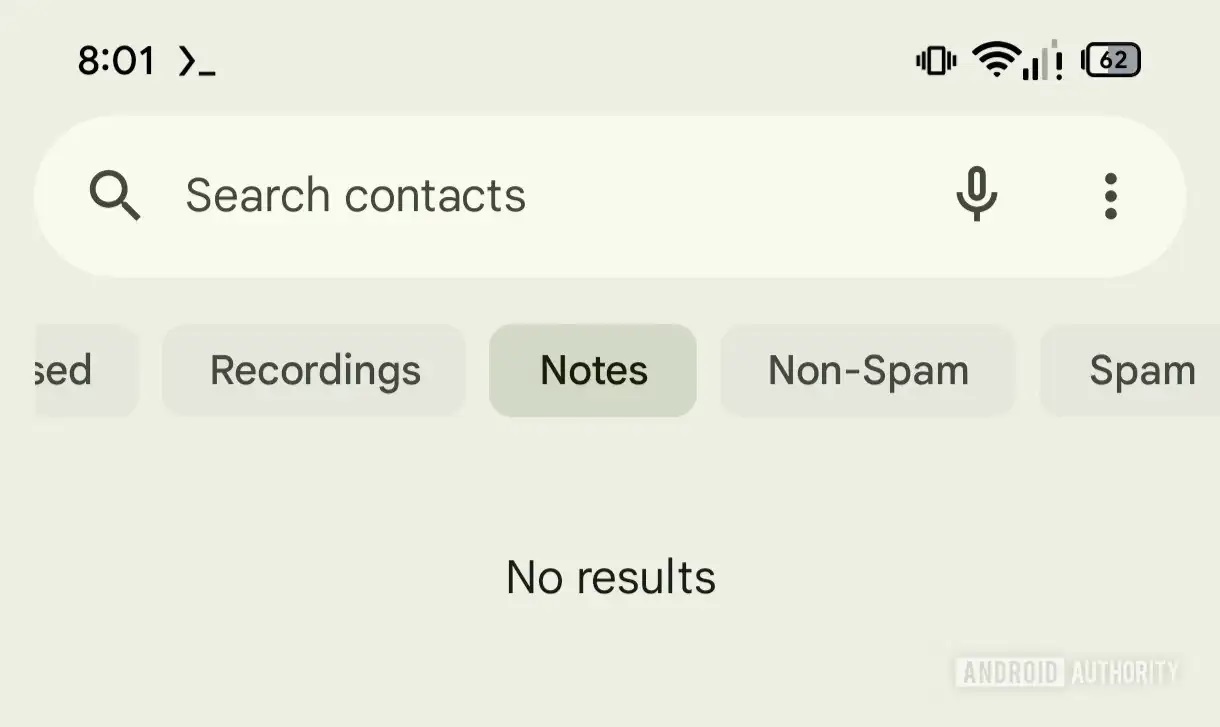 google phone notes