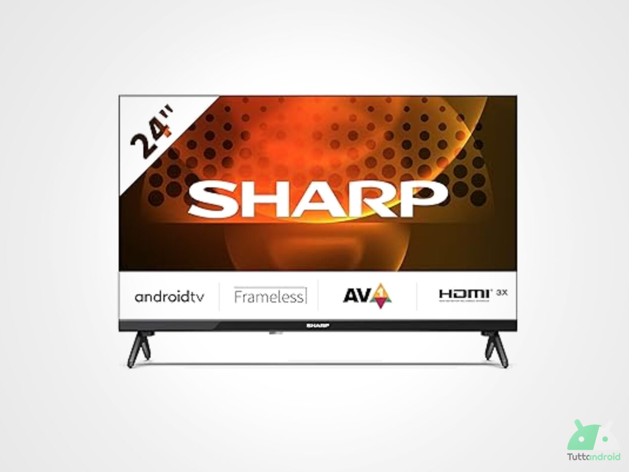 Meno di 120€ per questa Android TV da 24 pollici: scopri l'ottima offerta su Amazon
