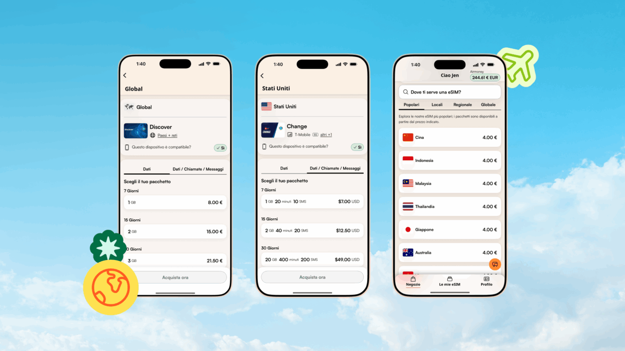 Airalo rivoluziona la connettività: la nuova app rende le eSIM più facili da gestire