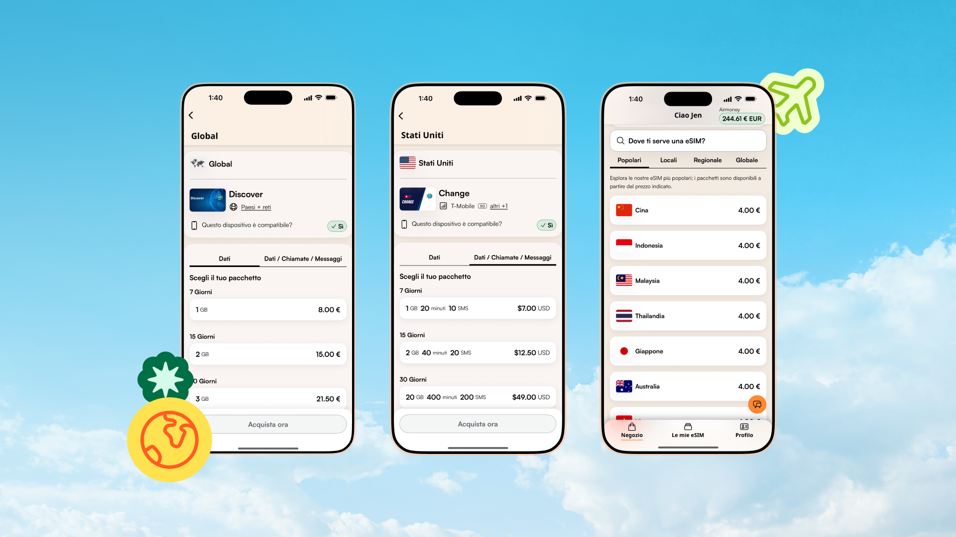 Airalo rivoluziona la connettività: la nuova app rende le eSIM più facili da gestire