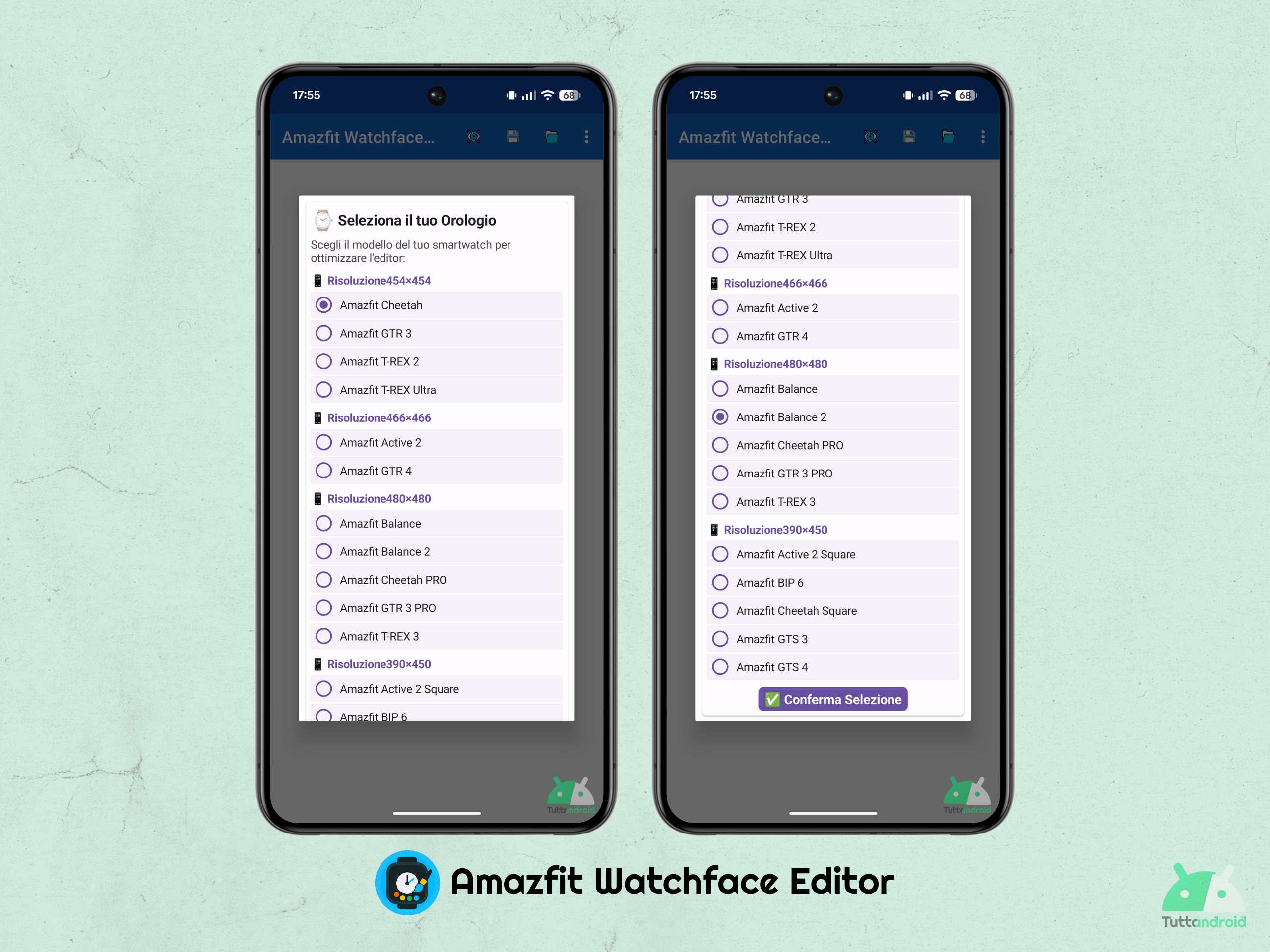Amazfit Watchface Editor - Smartwatch compatibili