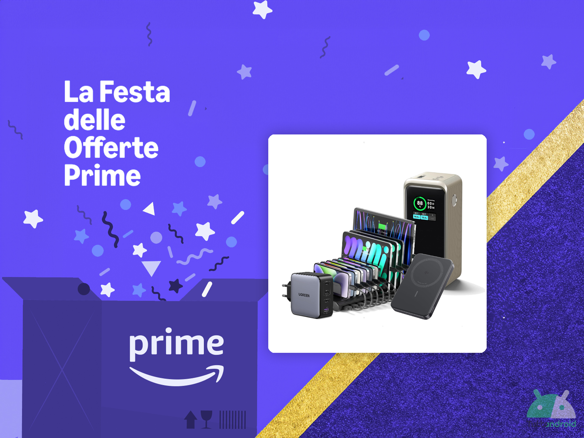 Caricabatterie e power bank di tutti i tipi con la Festa delle Offerte Prime Amazon